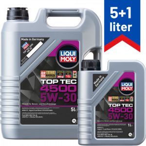 Liqui Moly Top Tec 4500 5W30 5L + 1L ajándék