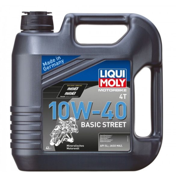 LIQUI MOLY BASIC STREET 4T 10W40 4L
