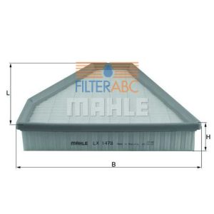 MAHLE ORIGINAL LX1478 levegőszűrő