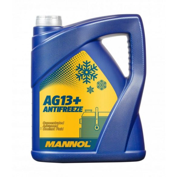 MANNOL AG13+ fagyálló koncentrátum 5L (-76 C, SÁRGA)