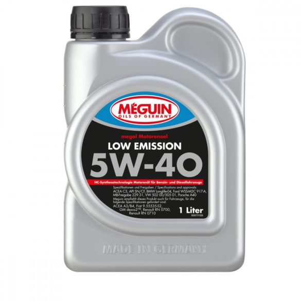 MEGUIN Low Emission 5W40 1L