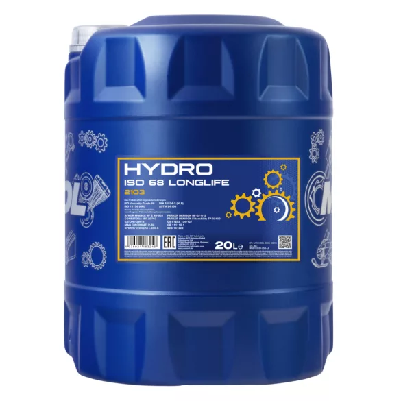 MANNOL HYDRO HLP 46 hidraulika olaj 5L