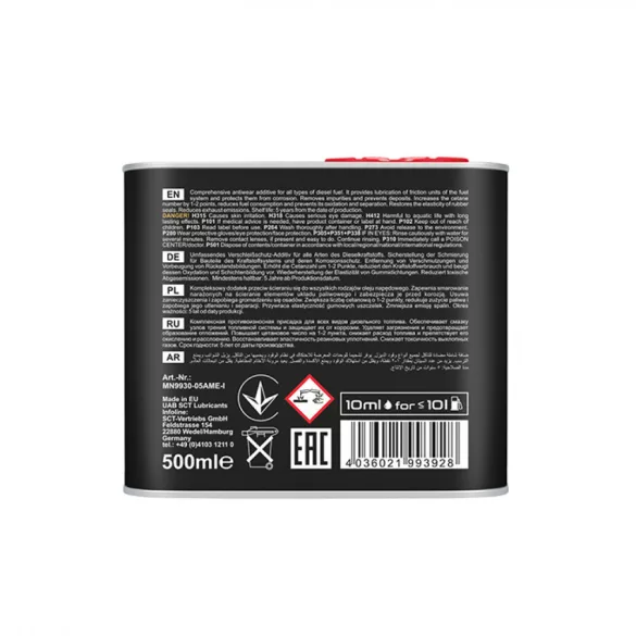 MANNOL 9930 DIESEL ESTER adalék 450 ml