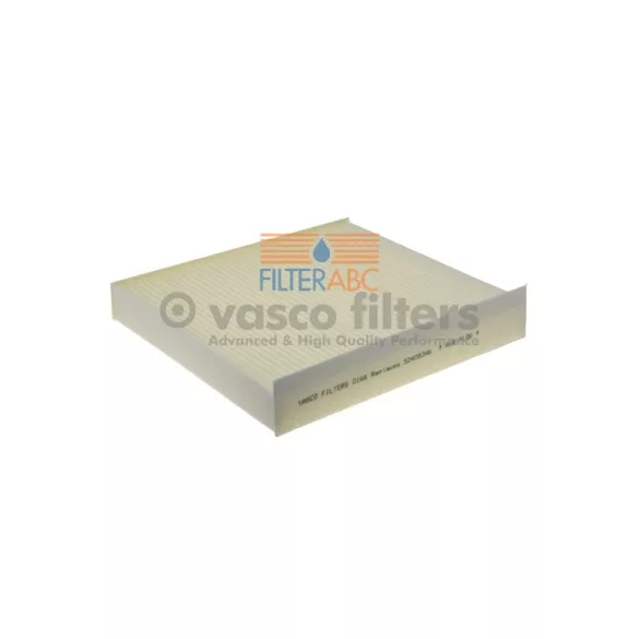 VASCO FILTERS O166 pollenszűrő