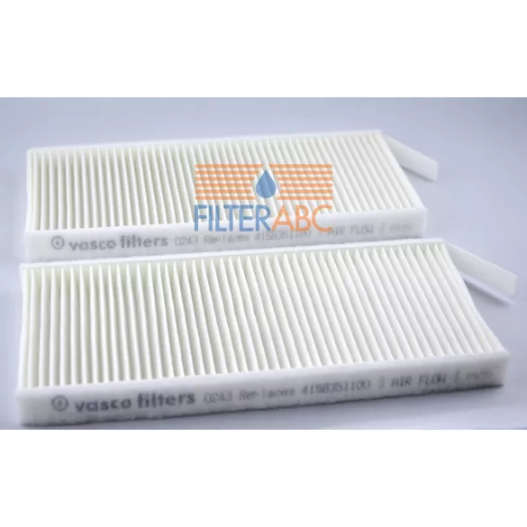 VASCO FILTERS O243 pollenszűrő