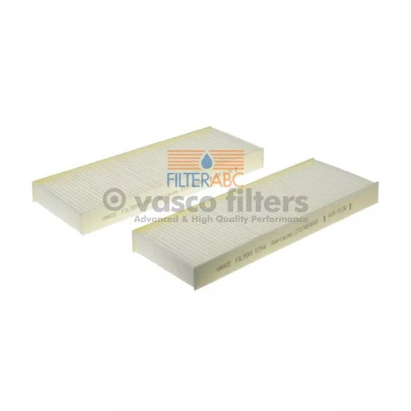 VASCO FILTERS O744 pollenszűrő