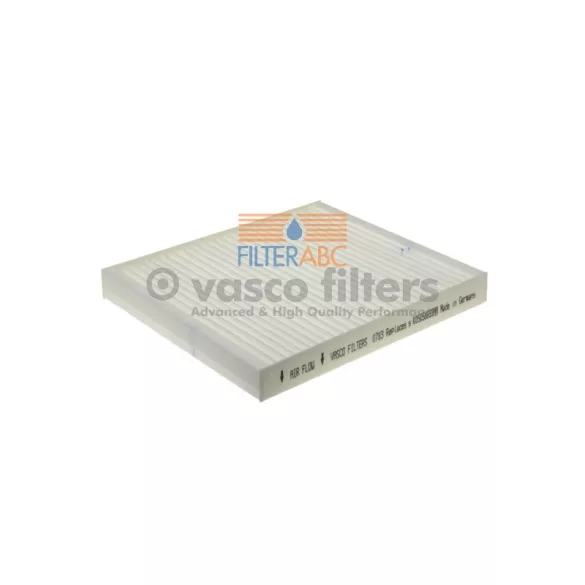 VASCO FILTERS O783 pollenszűrő