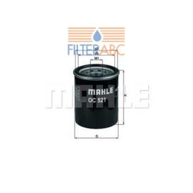 MAHLE ORIGINAL OC521 olajszűrő