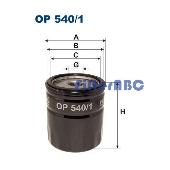 FILTRON OP 540/1 olajszűrő