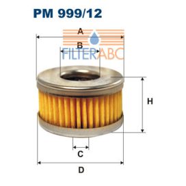 FILTRON PM999/12 üzemanyagszűrő