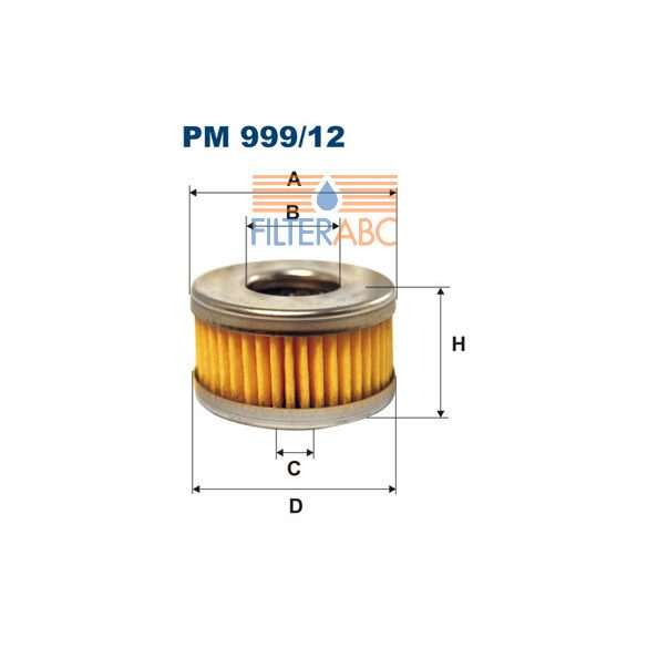 FILTRON PM999/12 üzemanyagszűrő