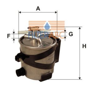 FILTRON PP980/6 üzemanyagszűrő (VÍZÉRZÉKELŐ CSATLAKOZÓVAL)