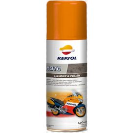 REPSOL MOTO CLEANER & POLISH SPRAY 400 ml