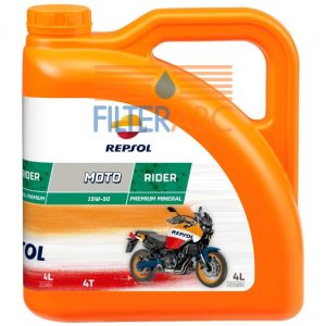 REPSOL MOTO RIDER 4T 15W50 4L