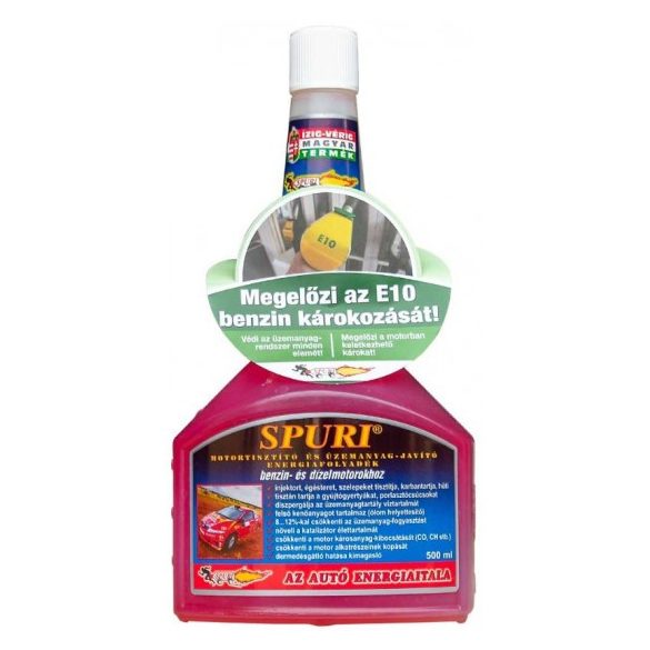 SPURI motortiszító üzemanyag adalék 125 ml 
