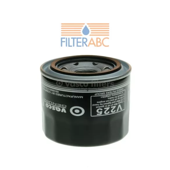 VASCO FILTERS V225 olajszűrő