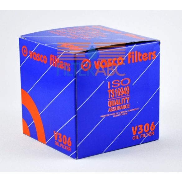 VASCO FILTERS V306 olajszűrő
