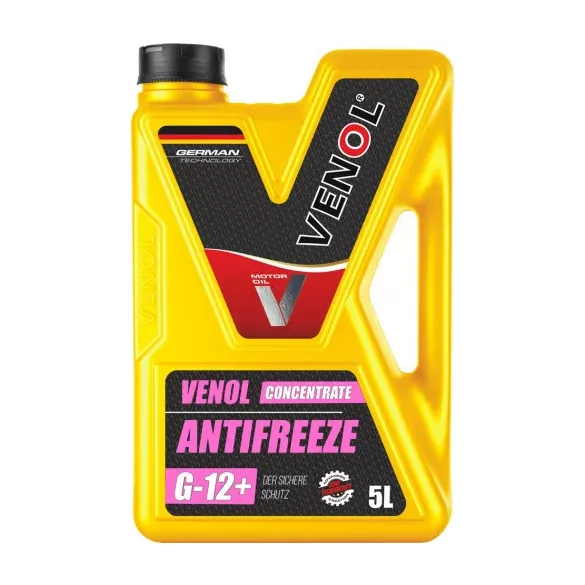  VENOL G12+ készre kevert fagyálló 5L ( -37°C)