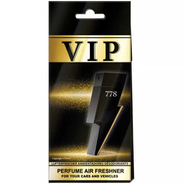 VIP 778 CAROLINA HERRERA BAD BOY illatosító
