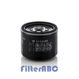 MANN FILTER W1114/80 olajszűrő
