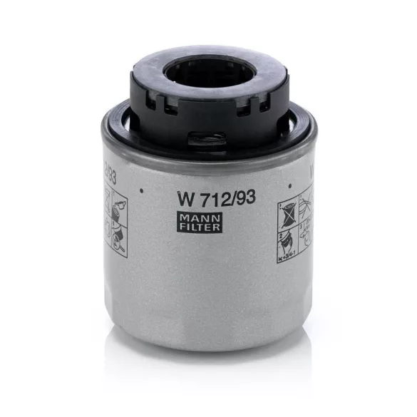 MANN FILTER W712/93 olajszűrő - 2008.06 hónapTÓL gyártott modellekhez