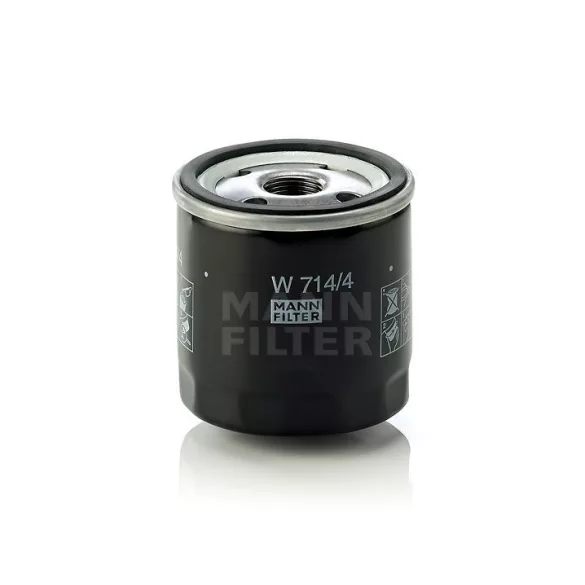 MANN FILTER W714/4 olajszűrő - 2005.09. hónapIG gyártott modellekhez