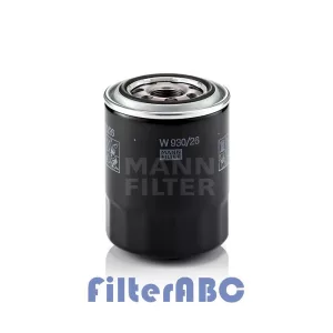 MANN FILTER W930/26 olajszűrő