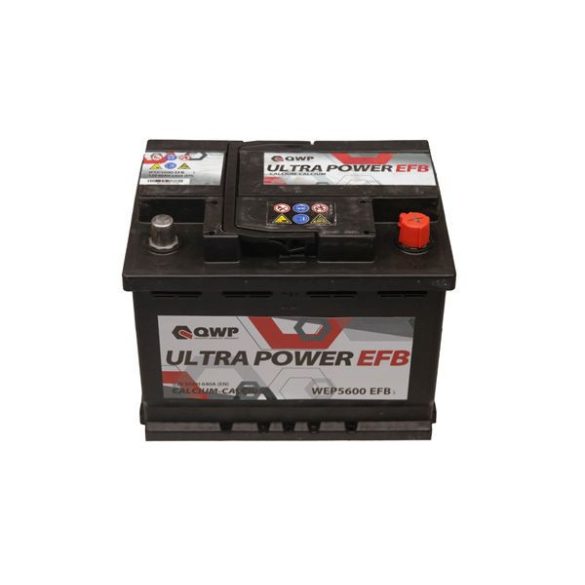 QWP ULTRA POWER EFB 12V 75AH 730A akkumulátor (START-STOP)