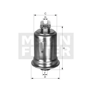 MANN FILTER WK614/34 üzemanyagszűrő