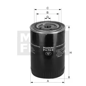 MANN FILTER WP920/80 olajszűrő