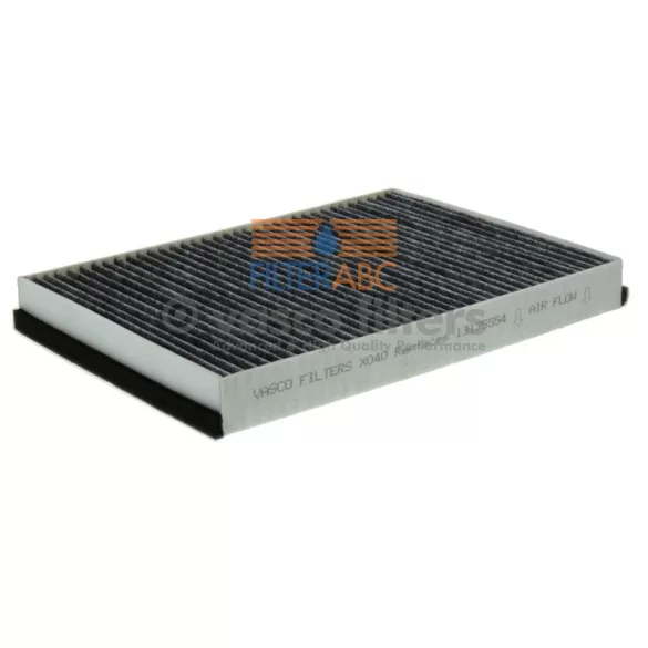 VASCO FILTERS X040 aktívszenes pollenszűrő