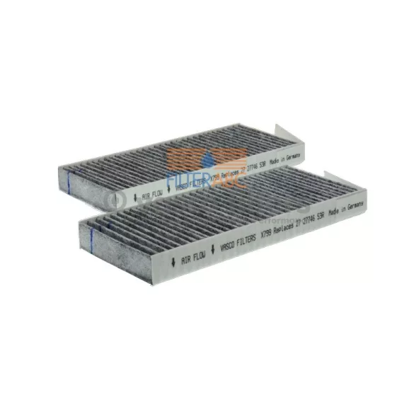 VASCO FILTERS X799 aktívszenes pollenszűrő