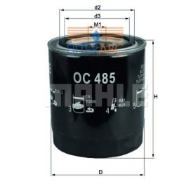 MAHLE ORIGINAL OC485 olajszűrő - 4D_S_000497 alvázszámtól